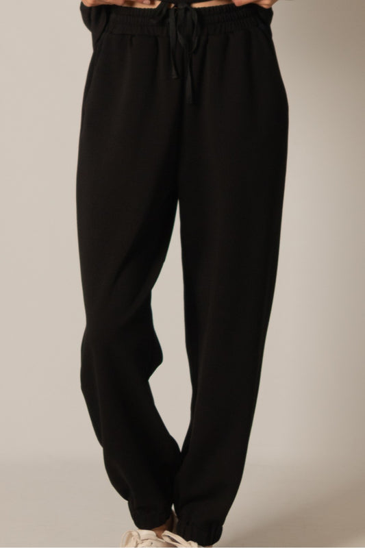 Scuba Modal Joggers - Black