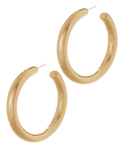 Vintage Metal Hoops