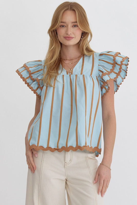 Annie Poplin Top