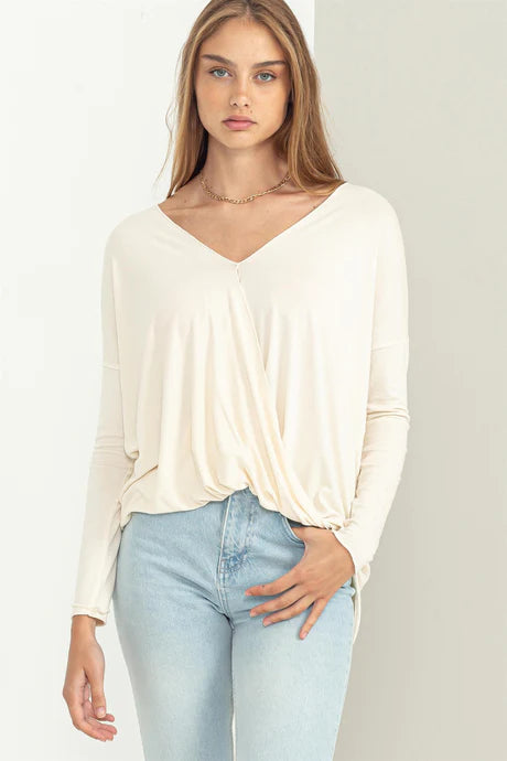 Holly Surplice Top