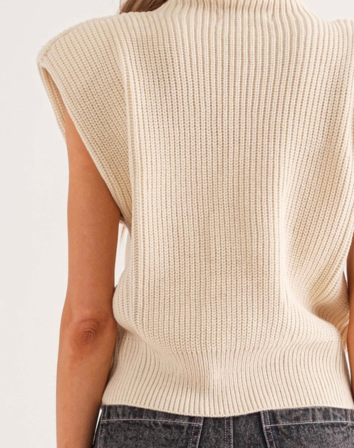 Knit Sleeveless Sweater