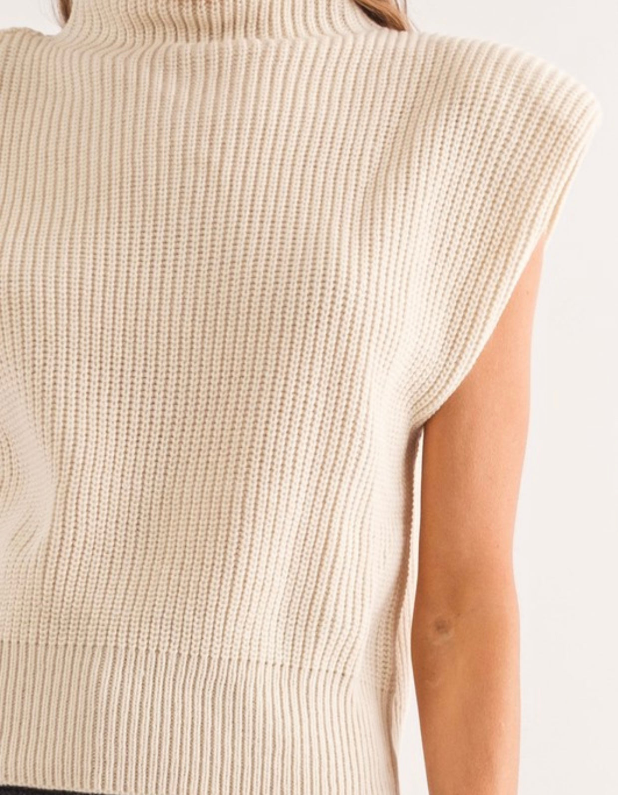 Knit Sleeveless Sweater