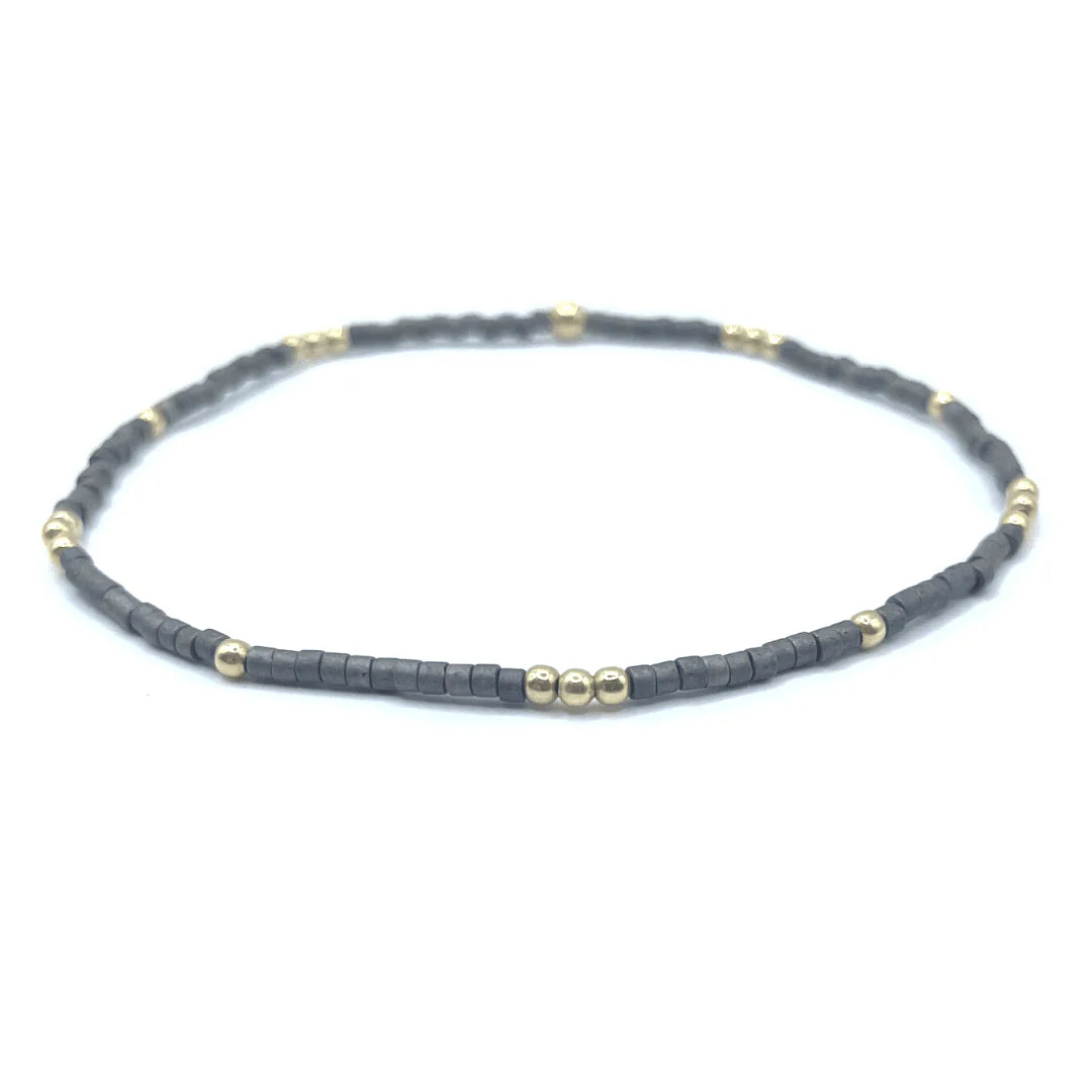 Erin Gray - Newport Bracelet in Graphite