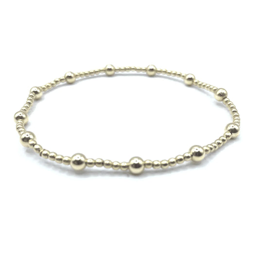 Gold Filled Waterproof Karma bracelet - Erin Gray