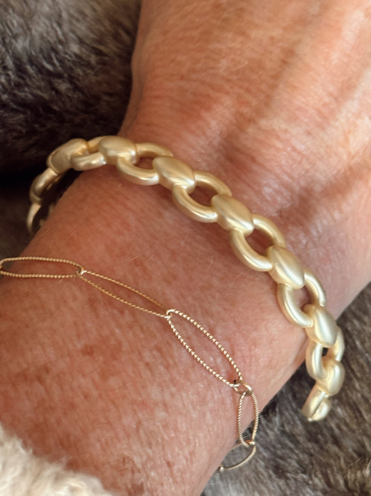 Circle Chain Link Bracelet