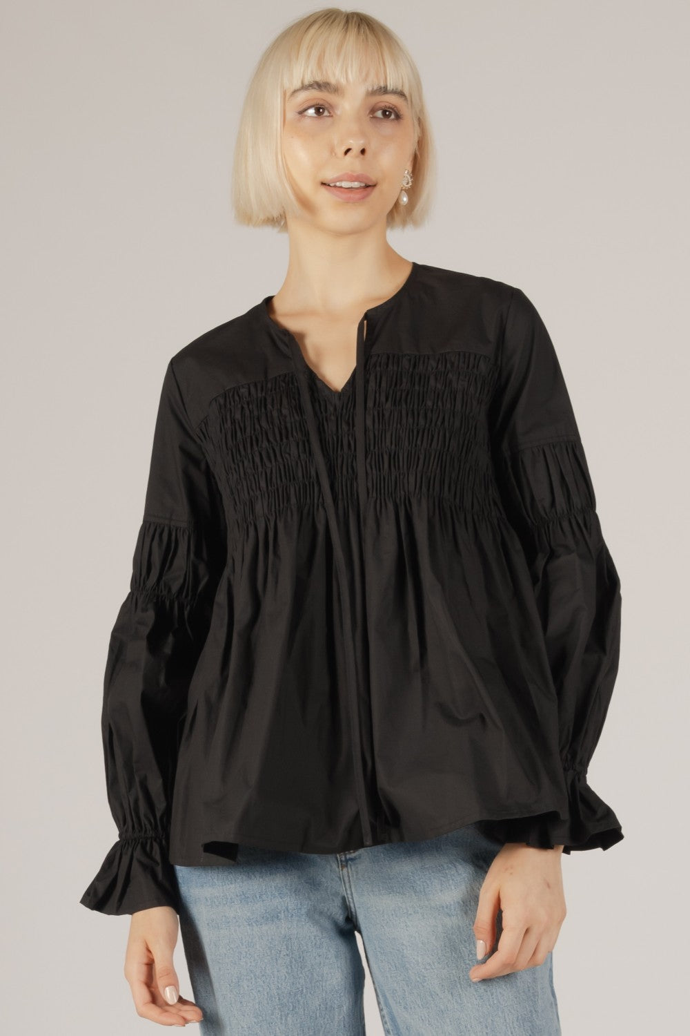 Kathryn Poplin Blouse