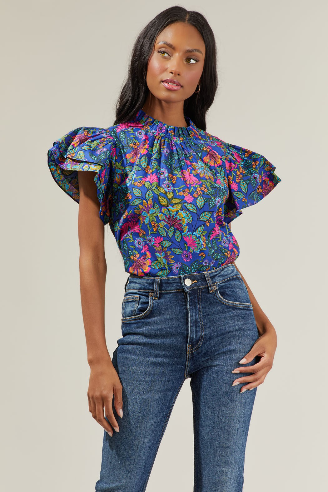 Victoria Floral Blouse