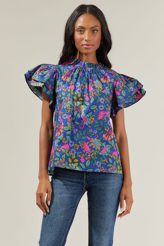 Victoria Floral Blouse