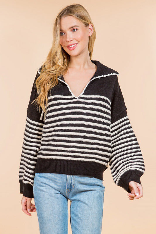 Classic Striped Sweater