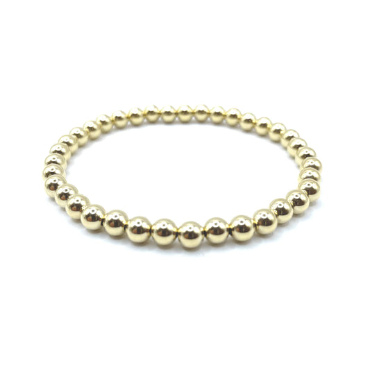 Erin Gray - 5mm Waterproof 14k Gold Filled Karma Bracelet