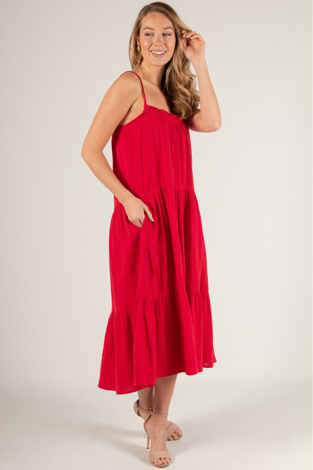 Vivian Gauze Maxi Dress