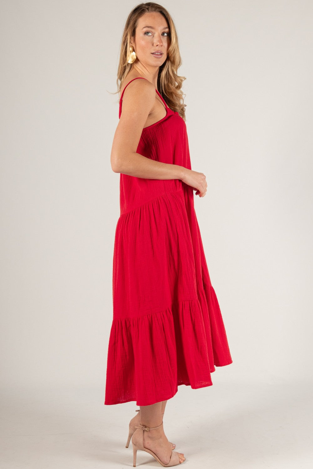 Vivian Gauze Maxi Dress