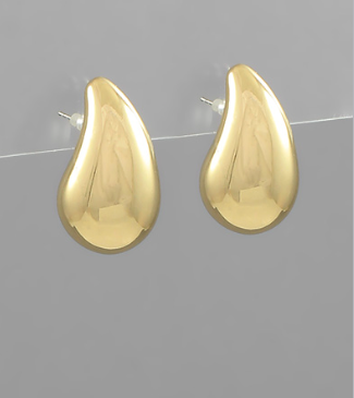 Chunky Teardrop Earrings