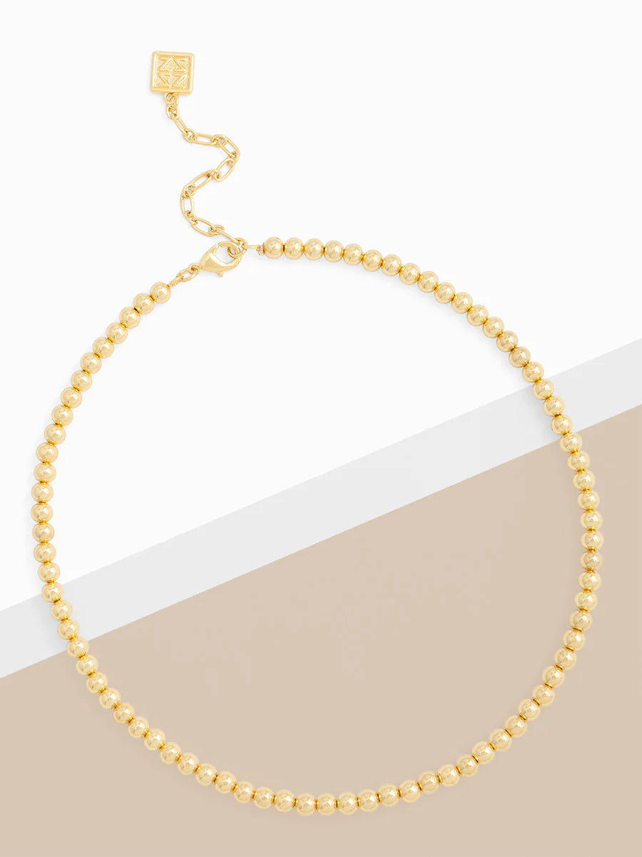 Essential Beaded Necklace - Gold