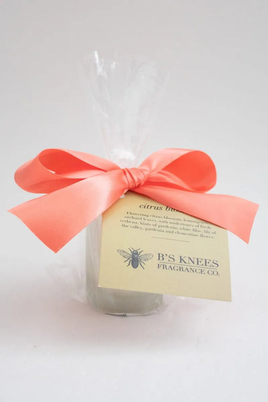 B's Knees Citrus Blossom Mini Candle