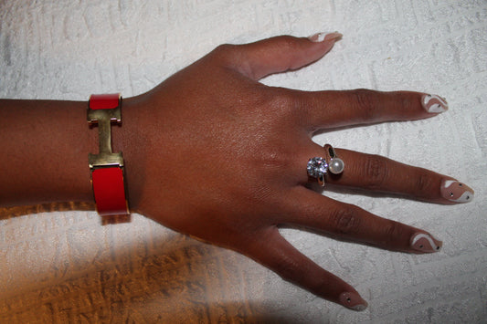 H Bracelet - Red