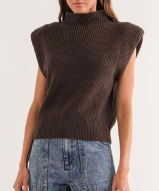 Knit Sleeveless Sweater