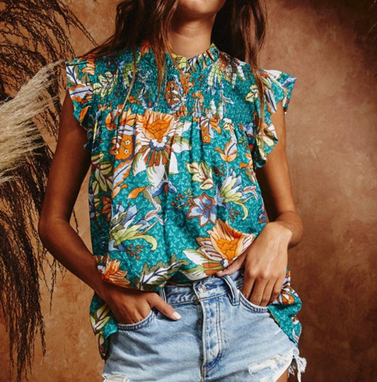 Savannah Floral Top