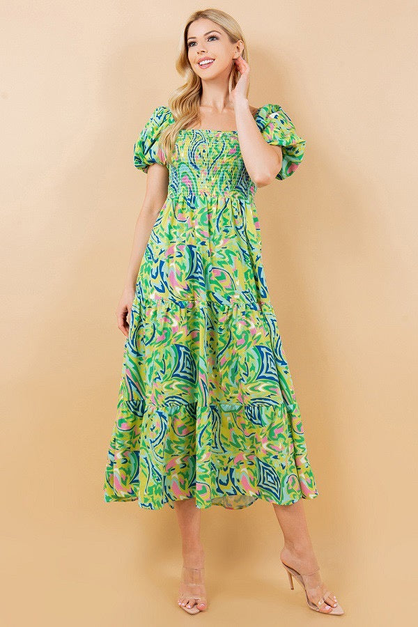 Lime Dreams Dress