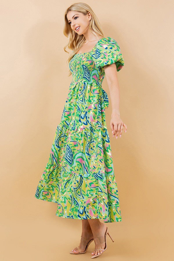 Lime Dreams Dress