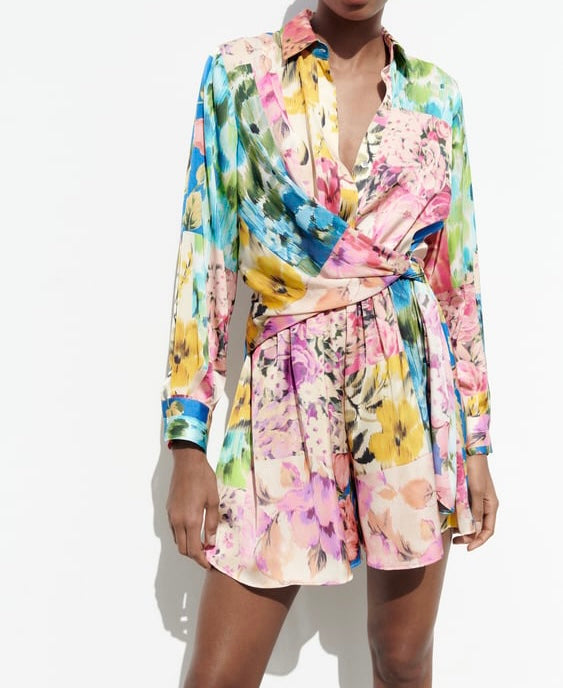 Lena Floral Romper