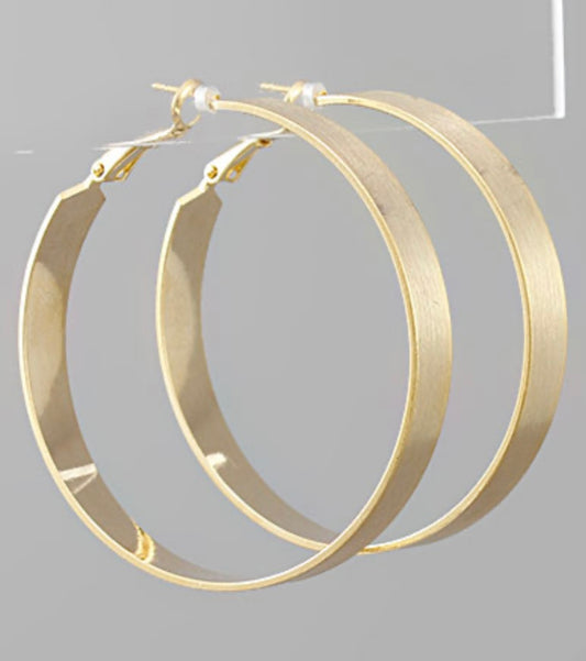 Leslie Hoops - Gold