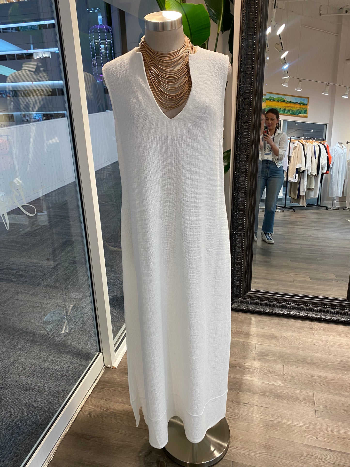 Linen Maxi Dress