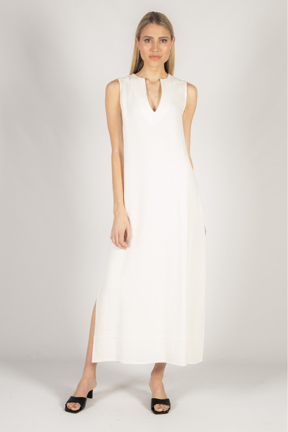 Linen Maxi Dress