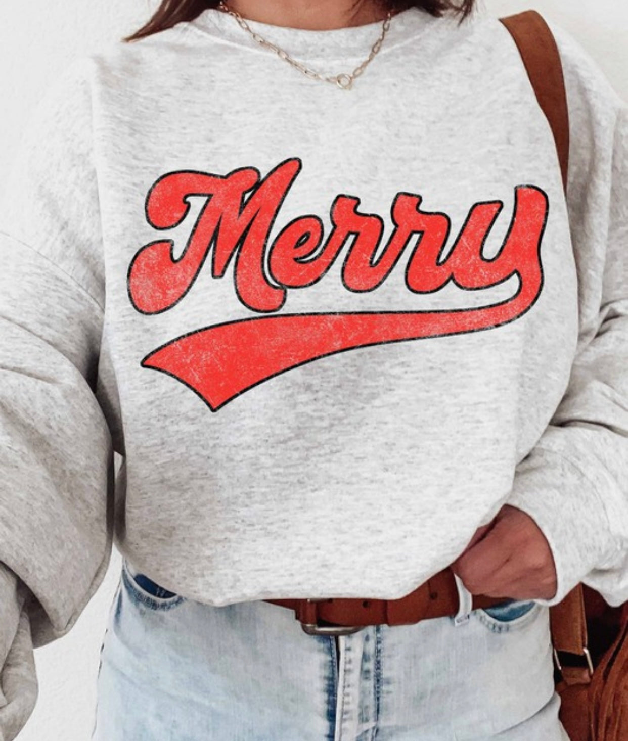 Merry Graphic Sweatshirt