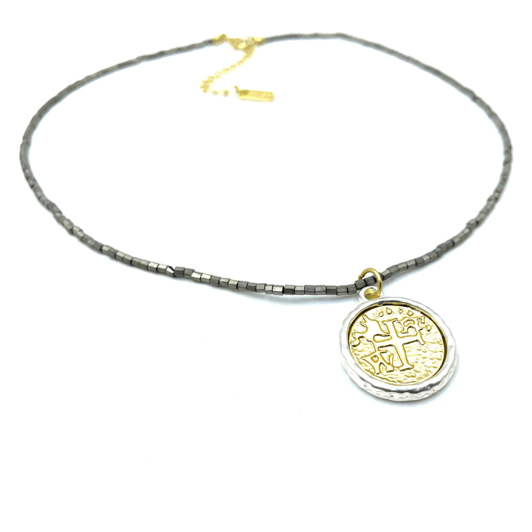 Erin Gray Gold Coin Necklace