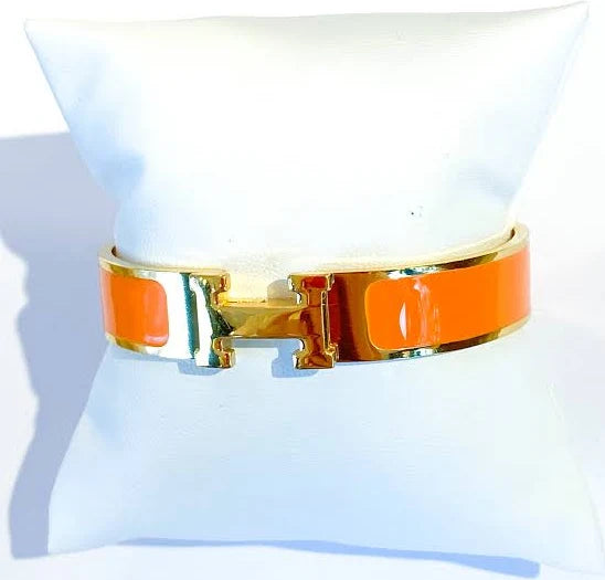 H Bracelet - Orange