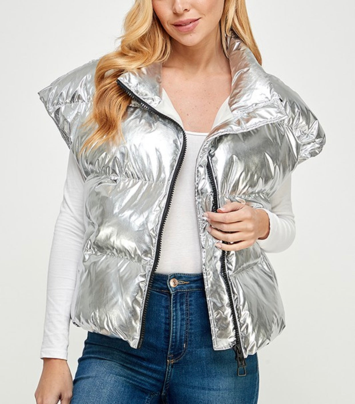 Metallic Vest