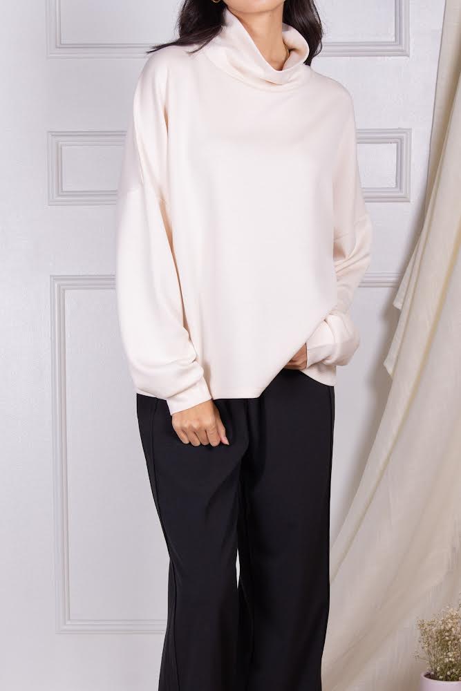 Scuba Modal Mock Neck Top