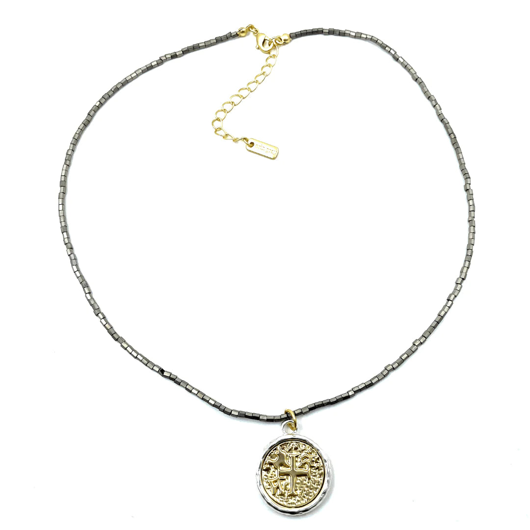 Erin Gray Gold Coin Necklace