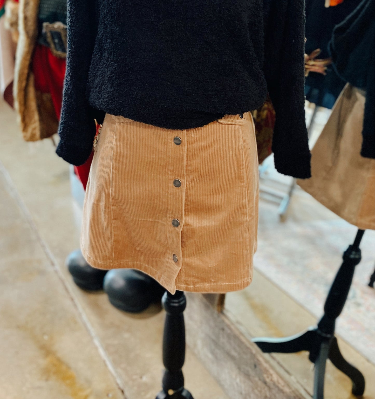 Corduroy Skirt