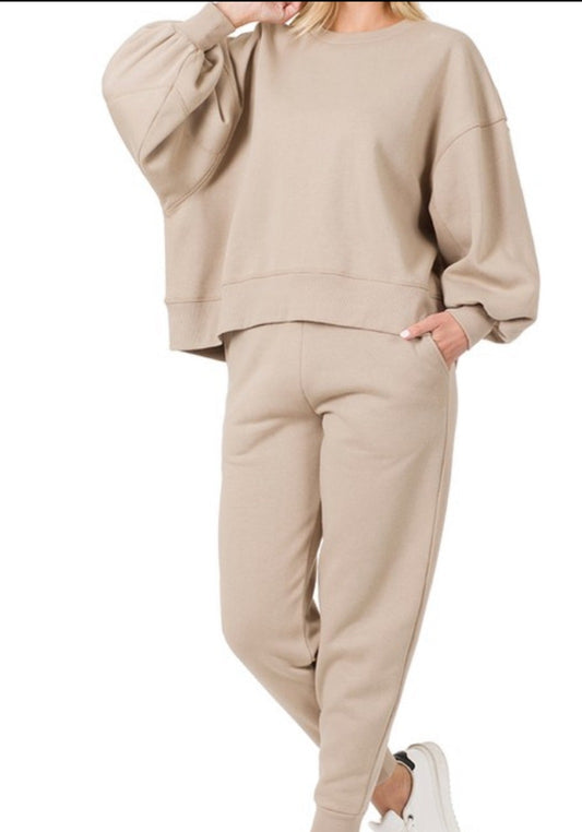 On the Go Sweatsuit Set