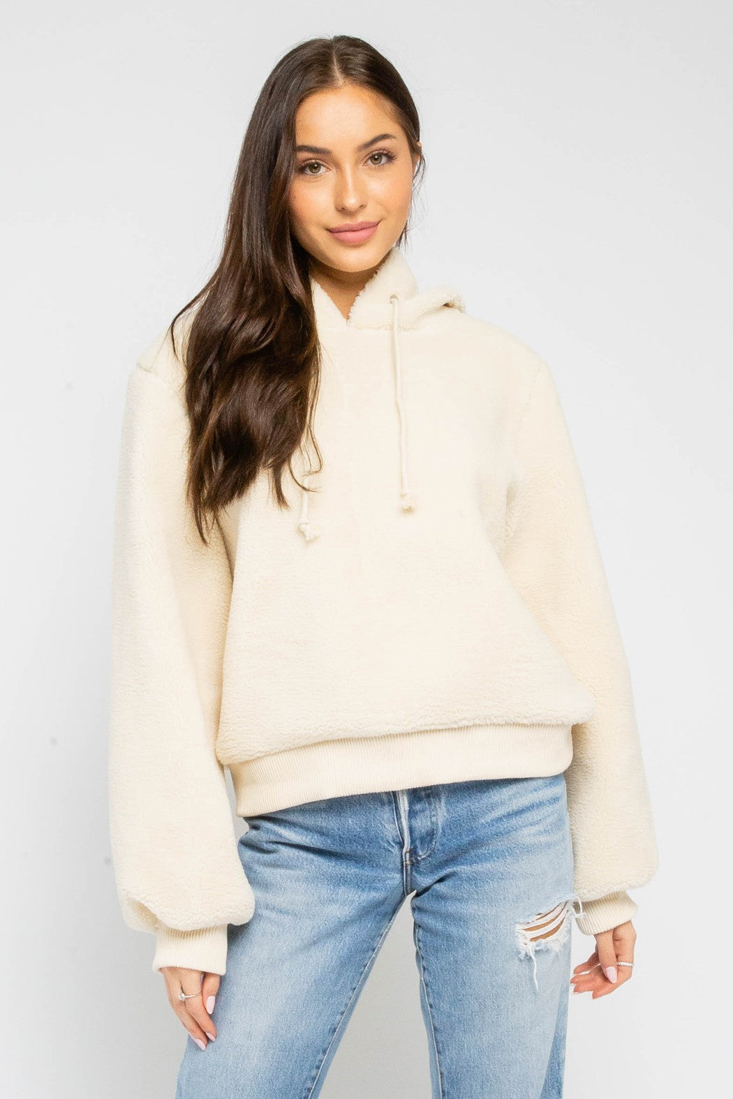 Shearling Hoodie